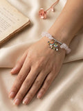Embrace Universal Love with the Handcrafted Rose Quartz Elephant Charm Bracelet