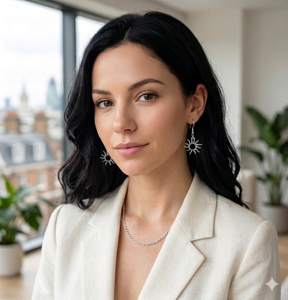 Celestial Radiance: The Solis Sunburst Drop Earrings